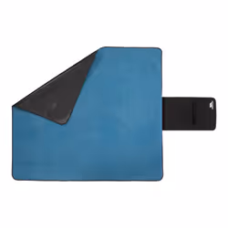 Trespass Throw Waterproof Checked Foldable Blanket - One Size, Rich Teal