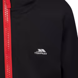 Trespass Boys Deen Raincoat - 11-12 Years, Black