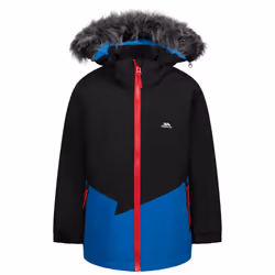 Trespass Boys Deen Raincoat - 5-6 Years, Black