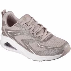 Skechers Womens/Ladies Tres Air Uno Glitter Trainers - 3 UK, Taupe