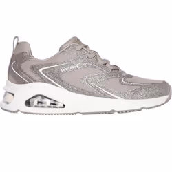 Skechers Womens/Ladies Tres Air Uno Glitter Trainers - 3 UK, Taupe