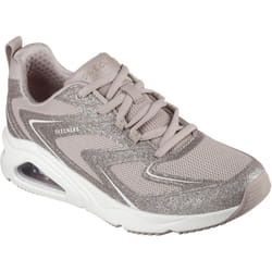 Skechers Womens/Ladies Tres Air Uno Glitter Trainers - 4 UK, Taupe