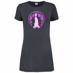 Amplified Womens/Ladies Ville HIM T-Shirt Dress - M, Charcoal
