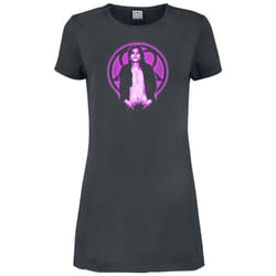Amplified Womens/Ladies Ville HIM T-Shirt Dress - M, Charcoal