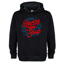 Amplified Unisex Adult Swirly Bowling For Soup Hoodie - XS, Black