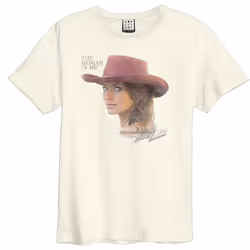 Amplified Unisex Adult The Woman In Me Shania Twain T-Shirt - XS, Vintage White