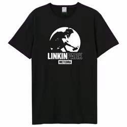 Amplified Unisex Adult Meteora Moon Linkin Park T-Shirt - XS, Black