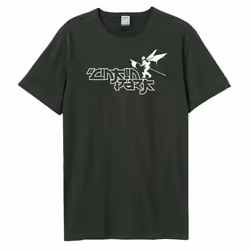 Amplified Unisex Adult Crawling Lyrics Linkin Park T-Shirt - XS, Charcoal