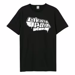 Amplified Unisex Adult Reanimation Logo Linkin Park T-Shirt - XS, Black