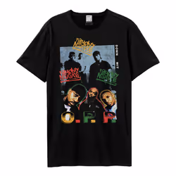 Amplified Unisex Adult Down Wit Naughty By Nature T-Shirt - XS, Black