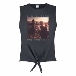 Amplified Womens/Ladies One More Light Linkin Park Sleeveless Top - M, Charcoal
