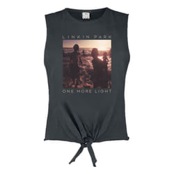 Amplified Womens/Ladies One More Light Linkin Park Sleeveless Top - M, Charcoal
