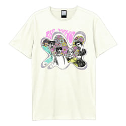Amplified Unisex Adult Flowers The Who T-Shirt - XS, Vintage White