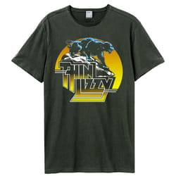 Amplified Unisex Adult Panther Thin Lizzy T-Shirt - XS, Charcoal