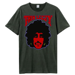Amplified Unisex Adult Philo Thin Lizzy T-Shirt - XS, Charcoal