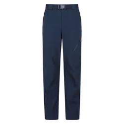 Mountain Warehouse Mens Forest Water Resistant Hiking Trousers - 32R, Dark Blue