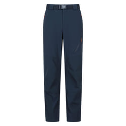Mountain Warehouse Mens Forest Water Resistant Hiking Trousers - 32R, Dark Blue