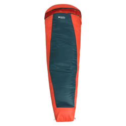 Mountain Warehouse Traveller 50 Summer Lightweight Mummy Sleeping Bag - 200cm, Dark Green