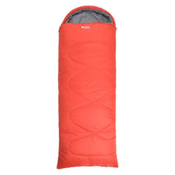 Mountain Warehouse Unisex Adult Summit 250 Left Zip Square Winter Sleeping Bag - 200cm, Burnt Orange