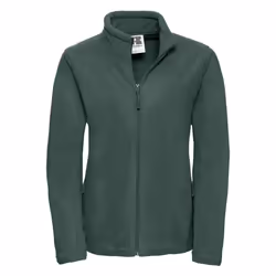 Russell Womens/Ladies Full Zip Outdoor Fleece Jacket - XS, Bottle Green