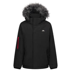 Trespass Boys Braddan Padded Raincoat - 3-4 Years, Black