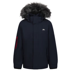 Trespass Boys Braddan Padded Raincoat - 9-10 Years, Navy
