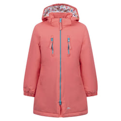 Trespass Girls Marybank Raincoat - 5-6 Years, Soft Orange