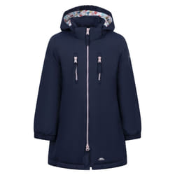 Trespass Girls Marybank Raincoat - 7-8 Years, Navy