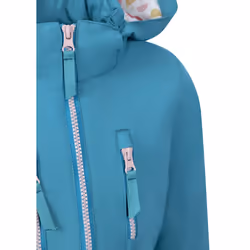 Trespass Girls Marybank Raincoat - 7-8 Years, Light Teal
