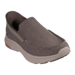 Skechers Mens Pollard Wilfred Slip-In Trainers - 9 UK, Taupe