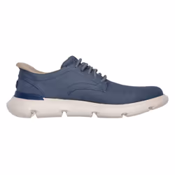 Skechers Mens Garza Clive Slip-In Trainers - 7 UK, Blue