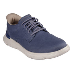 Skechers Mens Garza Clive Slip-In Trainers - 12 UK, Blue