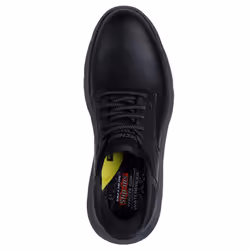 Skechers Mens Garza Duran Leather Trainers - 10 UK, Black