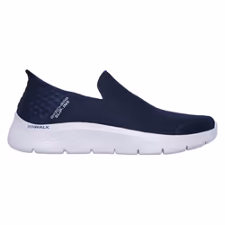 Skechers Mens Go Walk Flex No Hands Trainers - 8 UK, Navy