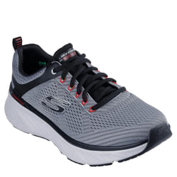 Skechers Mens Edgeride Contention Relaxed Fit Trainers - 6 UK, Charcoal/Black