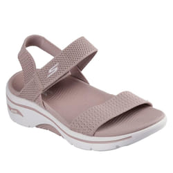 Skechers Womens/Ladies Go Walk 2.0 Arch Fit Sandals - 8 UK, Mauve