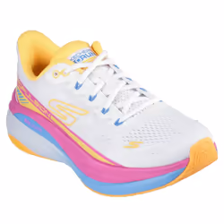 Skechers Womens/Ladies Max Cushioning Propulsion Trainers - 7 UK, White/Orange