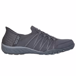 Skechers Womens/Ladies Breathe Easy Roll With Me Trainers - 3 UK, Charcoal