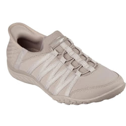 Skechers Womens/Ladies Breathe Easy Roll With Me Trainers - 6 UK, Taupe
