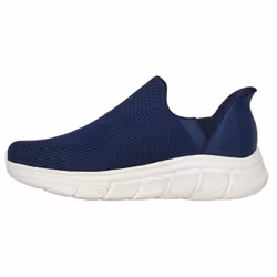 Skechers Mens Bobs B Flex Resilient Trainers - 10 UK, Navy