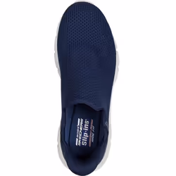 Skechers Mens Bobs B Flex Resilient Trainers - 12 UK, Navy