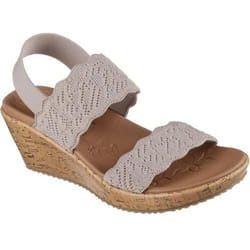 Skechers Womens/Ladies Beverlee Timeless Touch Sandals - 5 UK, Taupe