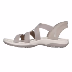 Skechers Womens/Ladies Reggae Stretch Flex Slim Sandals - 7 UK, Taupe