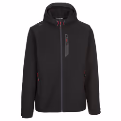 Trespass Mens Marlon Soft Shell Jacket - S, Black
