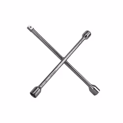 Faithfull 4-way Wheel Brace Chrome Plated 14in