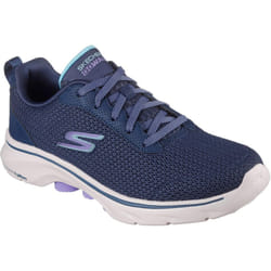 Skechers Womens/Ladies Go Walk 7 Kaylor Trainers - 4 UK, Navy/Purple