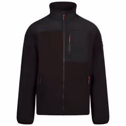 Trespass Mens Lafferty Fleece Jacket - XL, Black