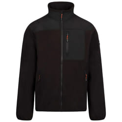 Trespass Mens Lafferty Fleece Jacket - XL, Black