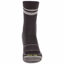 Trespass Unisex Adult Dvander Socks (Pack of 2) - 7 UK-11 UK, Black/Dark Grey