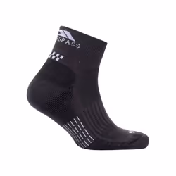 Trespass Unisex Adult Champ Sports Socks (Pack of 2) - 3 UK-6 UK, Charcoal/White
